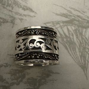 Lois Hill Cigar Band Ring Size 7